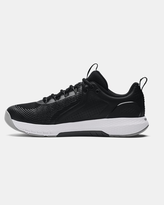 Men's UA Charged Commit 3 Wide (4E) Training Shoes, Black, pdpMainDesktop image number 1